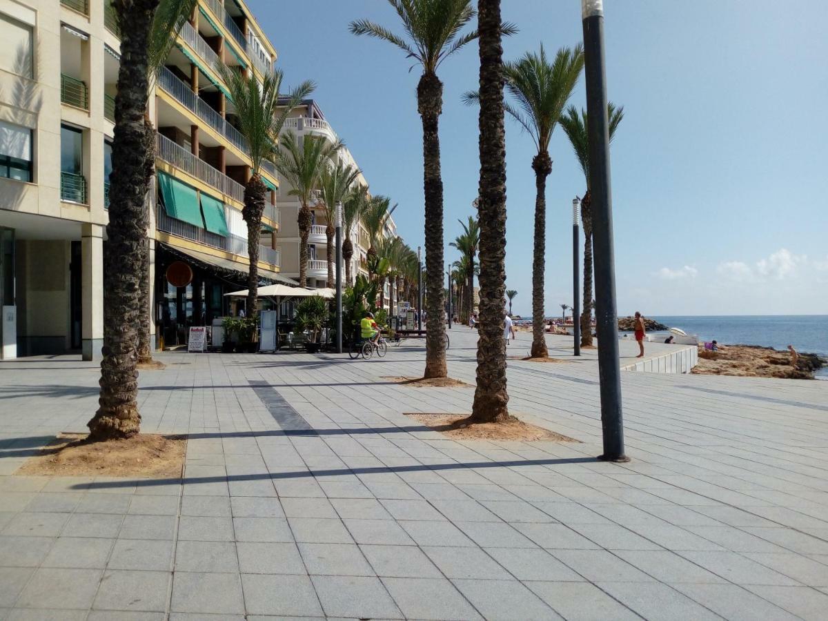 Edificio 1º Linea De Playa, En Paseo Maritimo De Torrevieja, Alicante, Costa Blanca Exterior foto